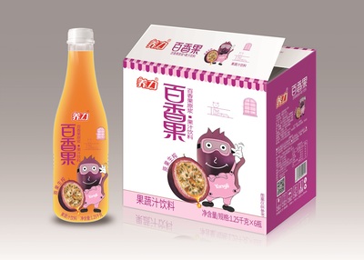 1.25L百香果汁透明瓶