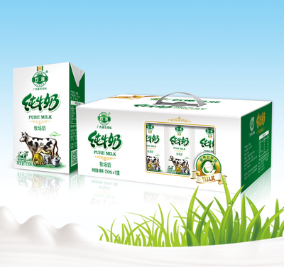 250mL纯牛奶
