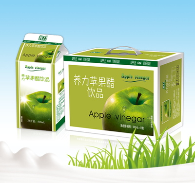 500mL苹果醋饮品